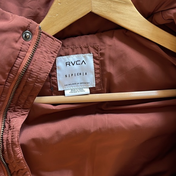 RVCA Rust Womens Jacket - Picture 4 of 5